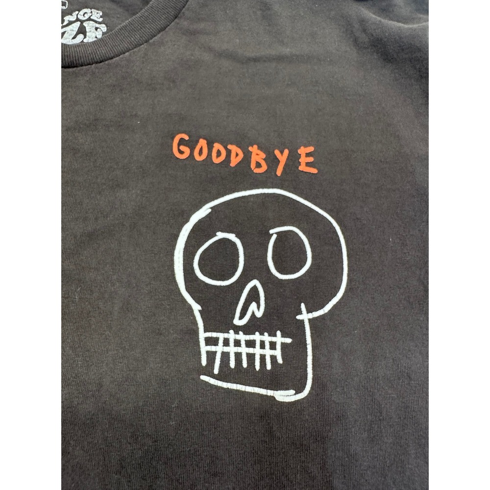 Strange Daze Asking For A Friend Spirit Board Skull Graphic Tee Black XL